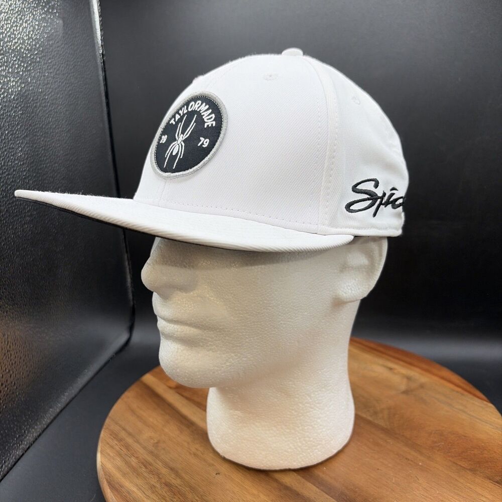 TaylorMade 1979 Spider Golf White Snapback Activewear Hat Cap